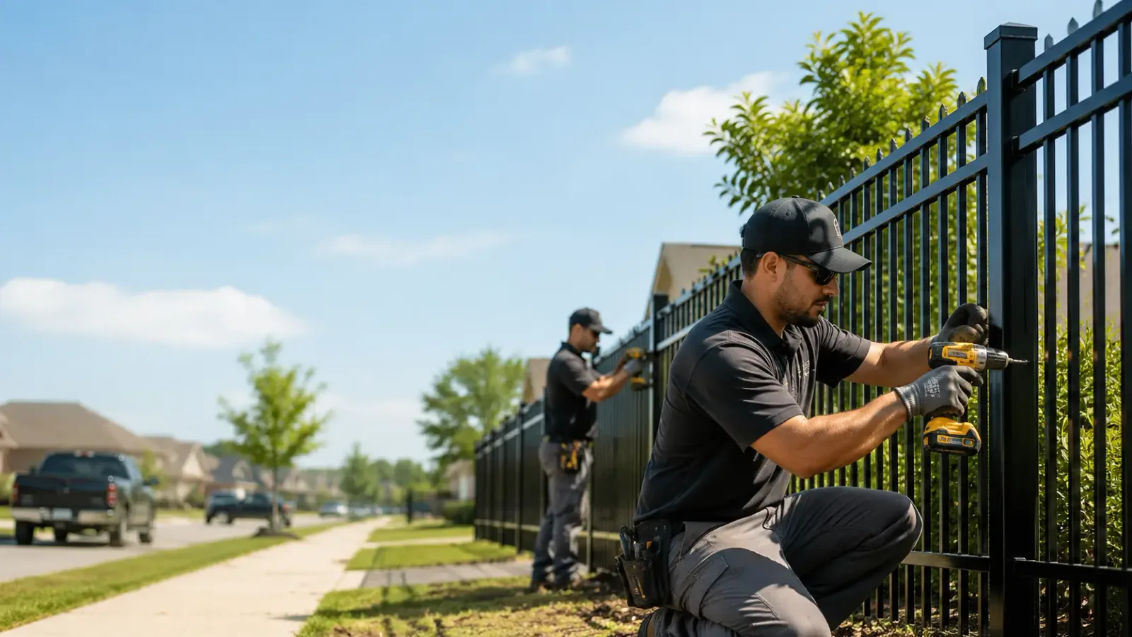 Metal Fence Installation in Great Falls, SC